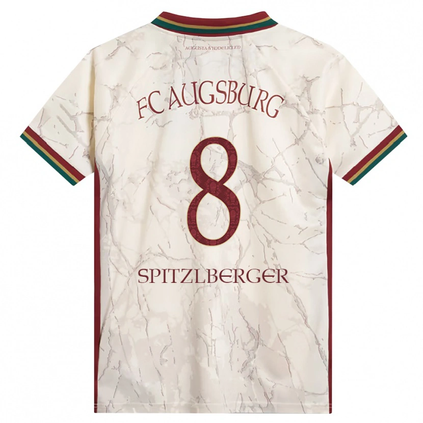 Danxen Mulher Camisola Jordan Spitzlberger #8 Verde Arroz Branco Bordô Principal 2026/27 Camisa Brasil