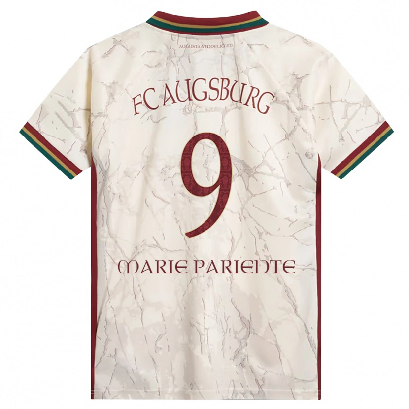 Danxen Mulher Camisola Sophia Marie Pariente #9 Verde Arroz Branco Bordô Principal 2026/27 Camisa Brasil