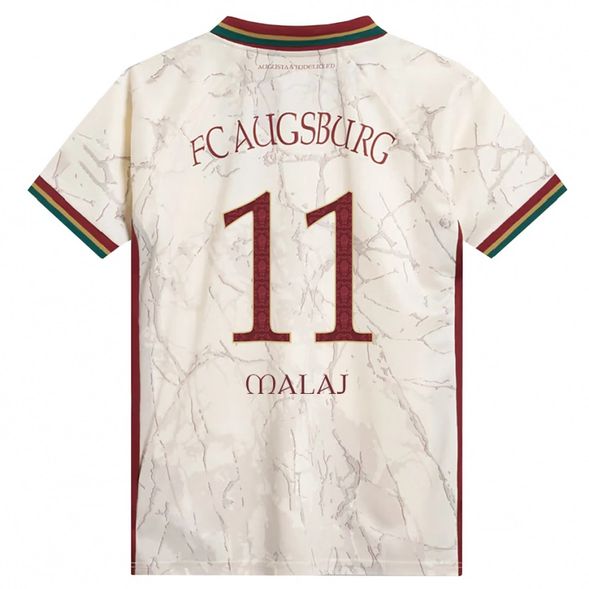 Danxen Mulher Camisola Aris Malaj #11 Verde Arroz Branco Bordô Principal 2026/27 Camisa Brasil