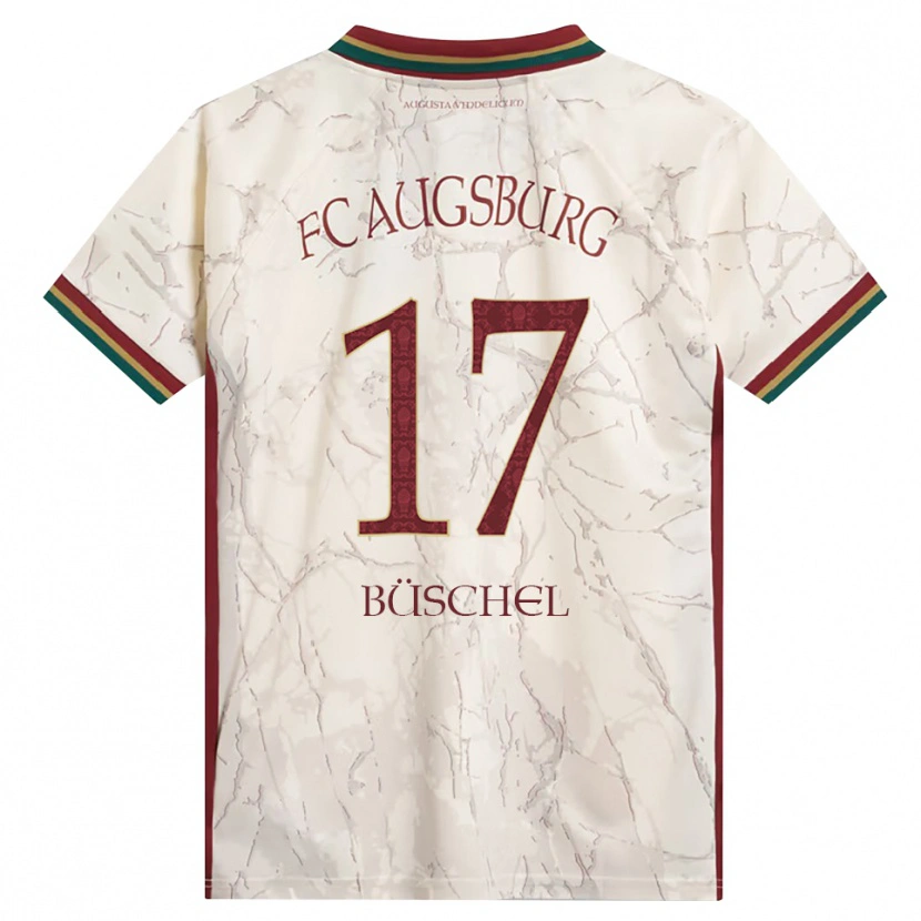 Danxen Mulher Camisola Alisa Büschel #17 Verde Arroz Branco Bordô Principal 2026/27 Camisa Brasil