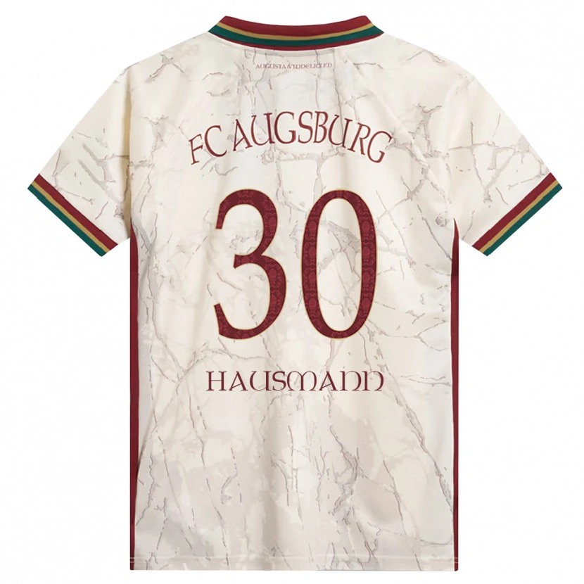 Danxen Mulher Camisola Daniel Hausmann #30 Verde Arroz Branco Bordô Principal 2026/27 Camisa Brasil