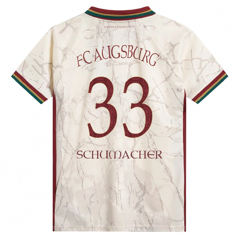 Danxen Mulher Camisola Till Schumacher #33 Verde Arroz Branco Bordô Principal 2026/27 Camisa Brasil