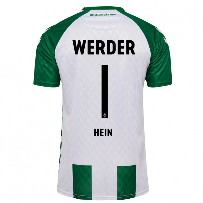 Danxen Mulher Camisola Karl Hein #1 Verde Branco Principal 2026/27 Camisa Brasil