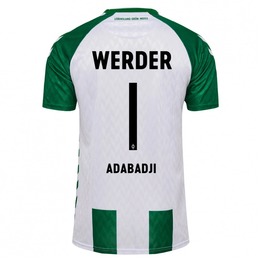 Danxen Mulher Camisola Kwassi-Vivien Felix Adabadji #1 Verde Branco Principal 2026/27 Camisa Brasil