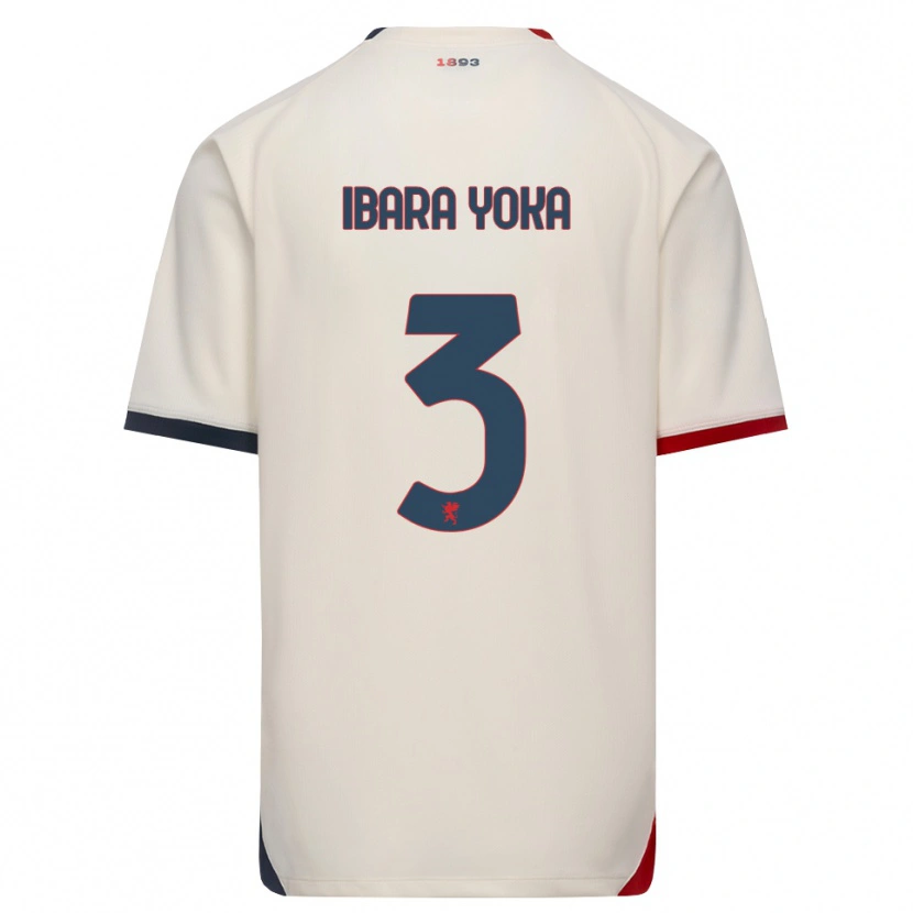 Danxen Mulher Camisola Rafael Ibara Yoka #3 Branco Off-Red Alternativa 2026/27 Camisa Brasil