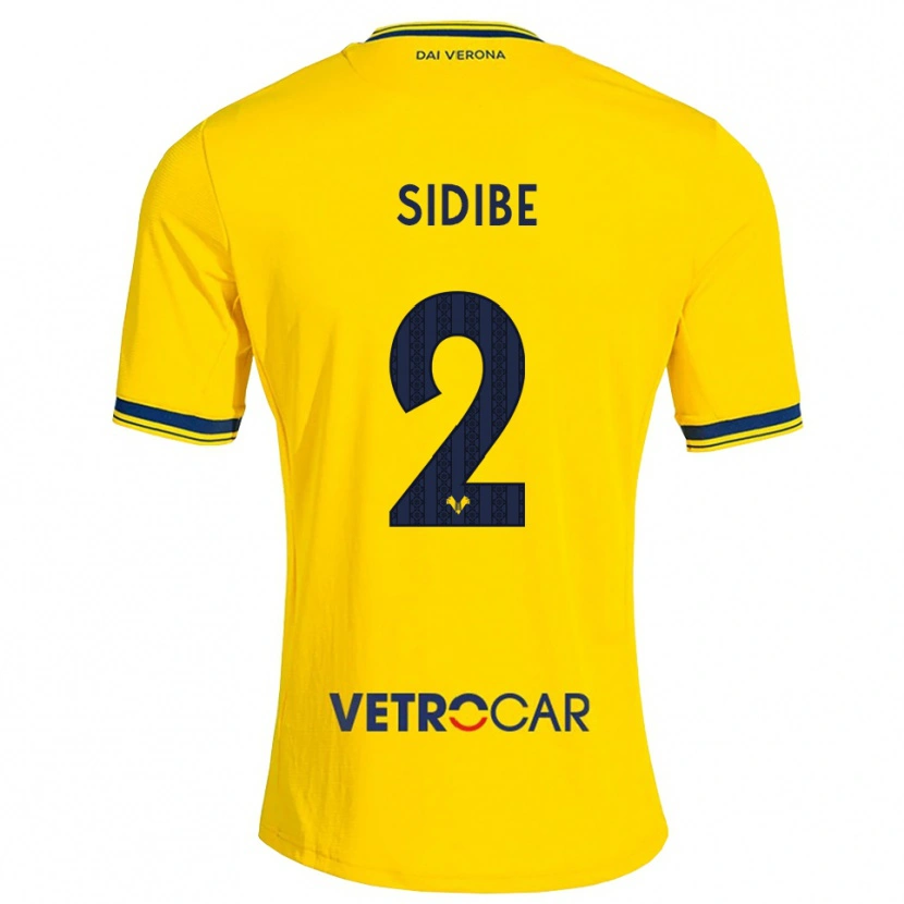 Danxen Mulher Camisola Amoro Sidibe #2 Amarelo Vermelho Alternativa 2026/27 Camisa Brasil