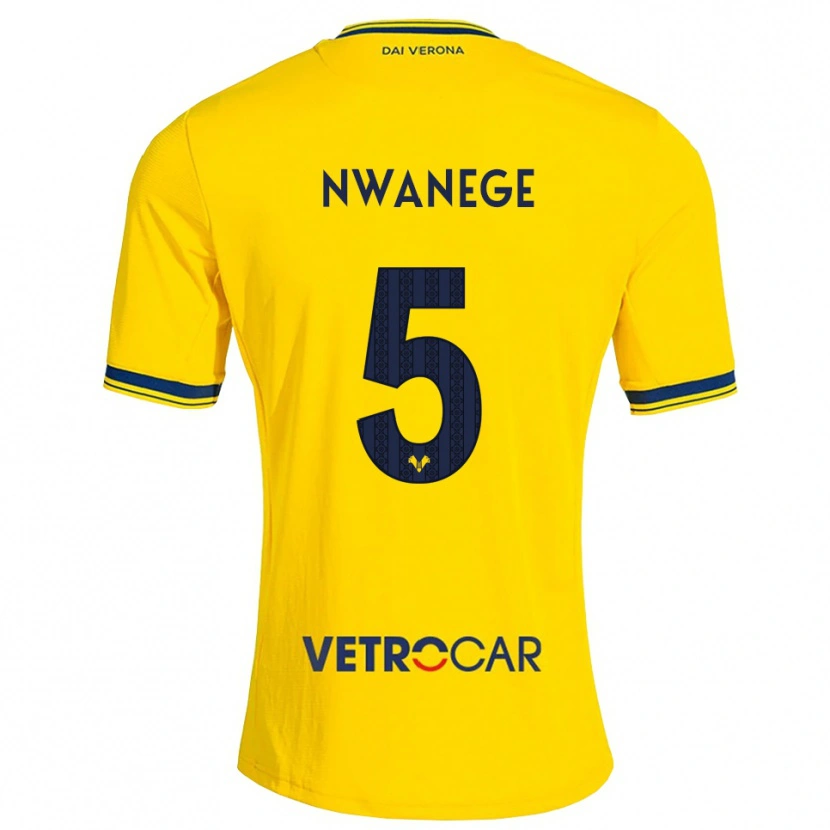 Danxen Mulher Camisola Karlson Nwanege #5 Amarelo Vermelho Alternativa 2026/27 Camisa Brasil