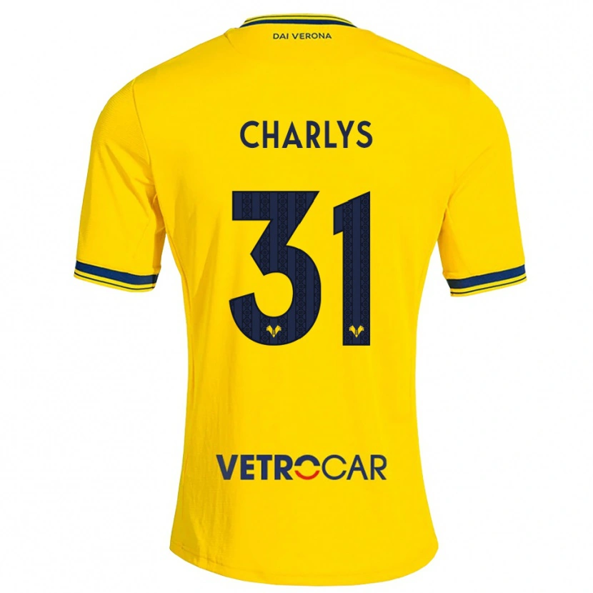 Danxen Mulher Camisola Charlys Matheus Lima Pontes #31 Amarelo Vermelho Alternativa 2026/27 Camisa Brasil