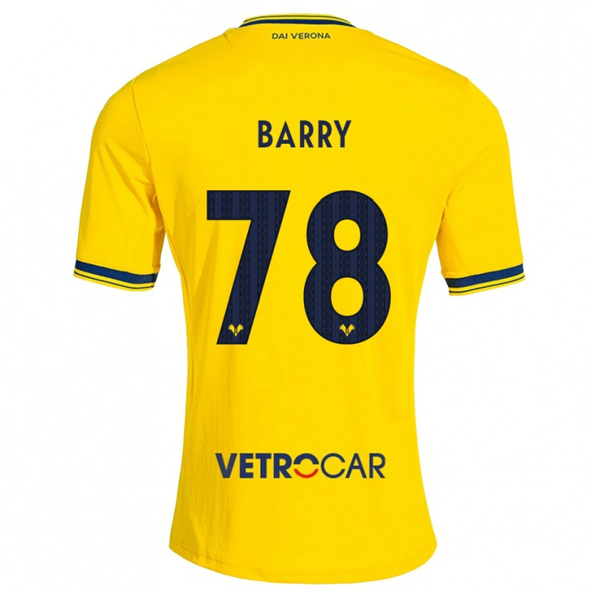 Danxen Mulher Camisola Oumar Barry #78 Amarelo Vermelho Alternativa 2026/27 Camisa Brasil