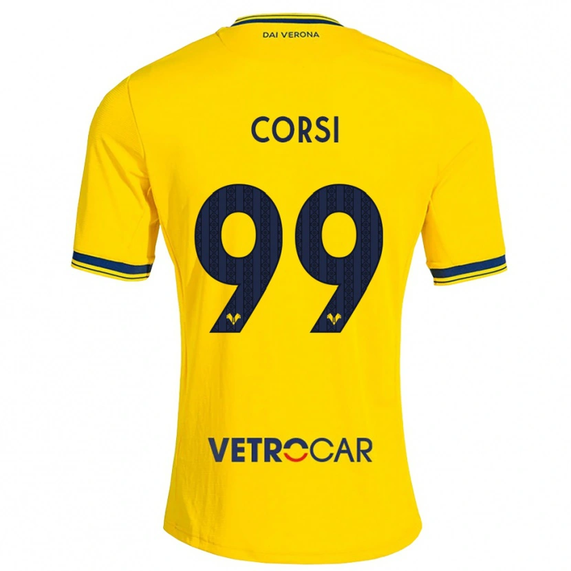 Danxen Mulher Camisola Sara Corsi #99 Amarelo Vermelho Alternativa 2026/27 Camisa Brasil