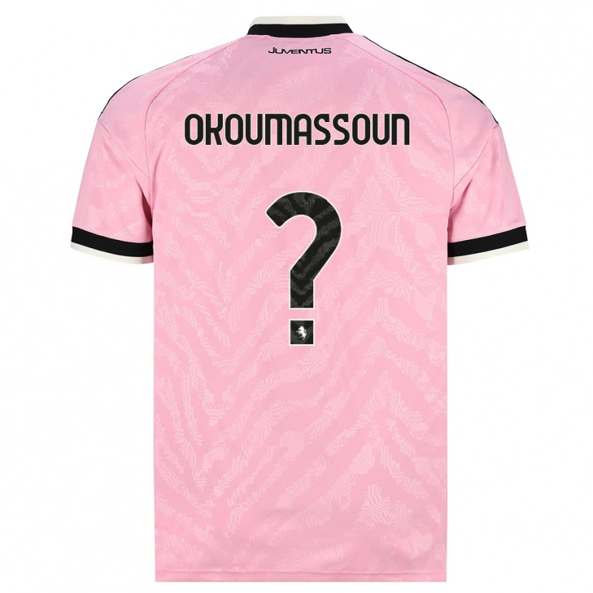 Danxen Mulher Camisola Ismaele Okoumassoun #0 Preto Rosa Alternativa 2026/27 Camisa Brasil