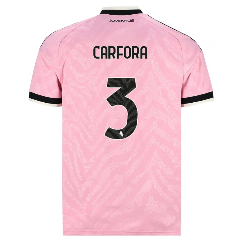 Danxen Mulher Camisola Riccardo Carfora #3 Preto Rosa Alternativa 2026/27 Camisa Brasil