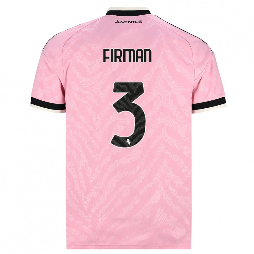 Danxen Mulher Camisola Andriy Firman #3 Preto Rosa Alternativa 2026/27 Camisa Brasil
