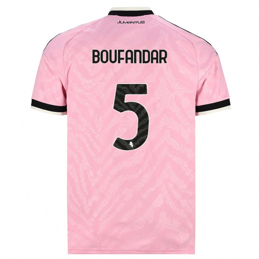 Danxen Mulher Camisola Adam Boufandar #5 Preto Rosa Alternativa 2026/27 Camisa Brasil
