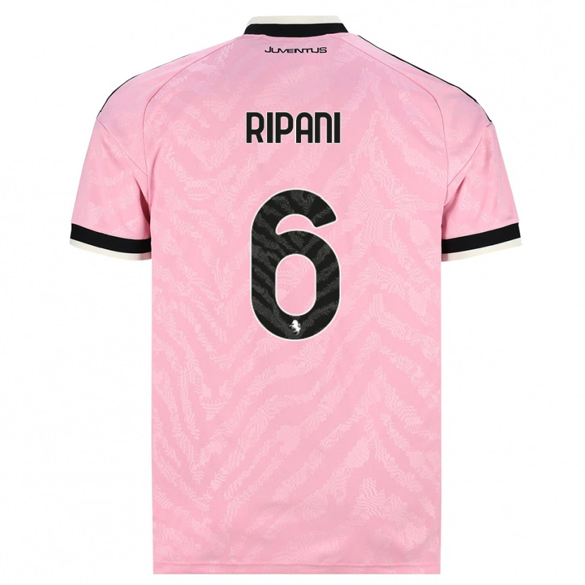 Danxen Mulher Camisola Diego Ripani #6 Preto Rosa Alternativa 2026/27 Camisa Brasil