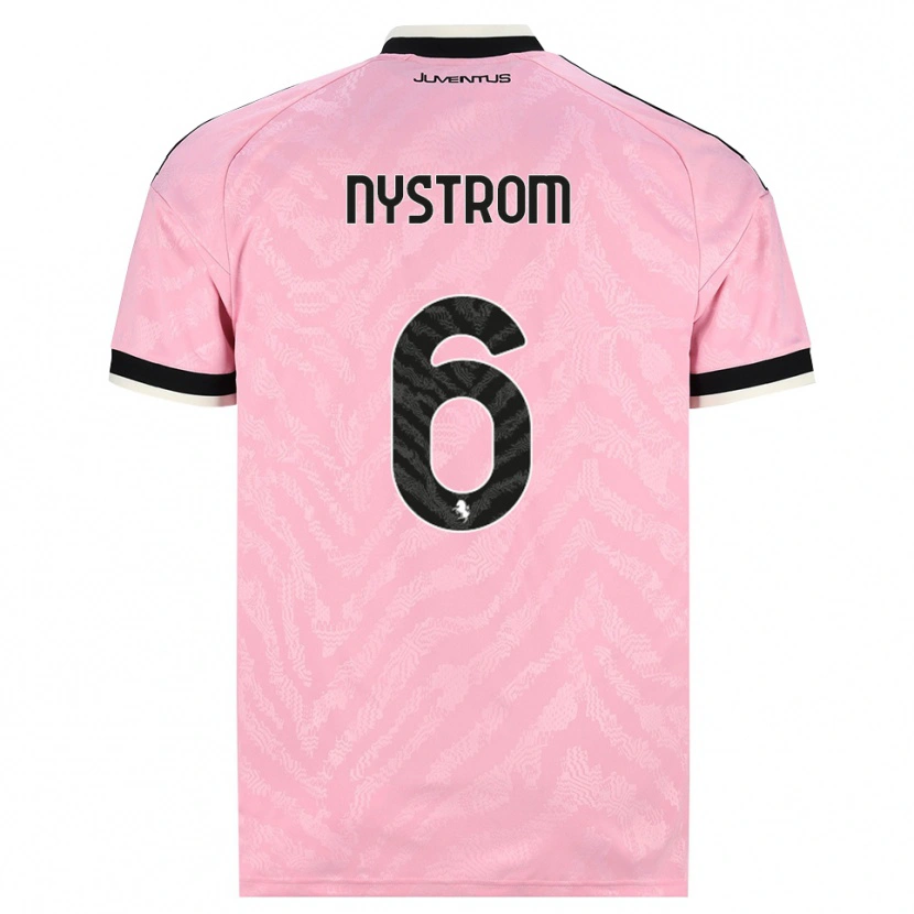 Danxen Mulher Camisola Paulina Nyström #6 Preto Rosa Alternativa 2026/27 Camisa Brasil