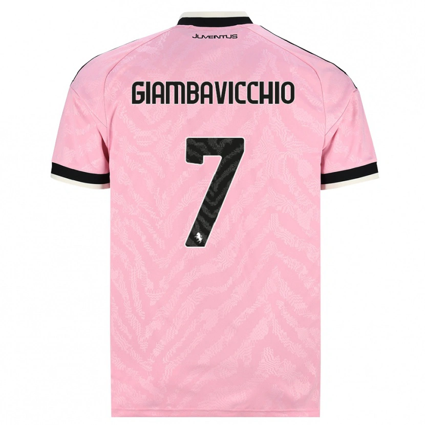 Danxen Mulher Camisola Franco Giambavicchio #7 Preto Rosa Alternativa 2026/27 Camisa Brasil