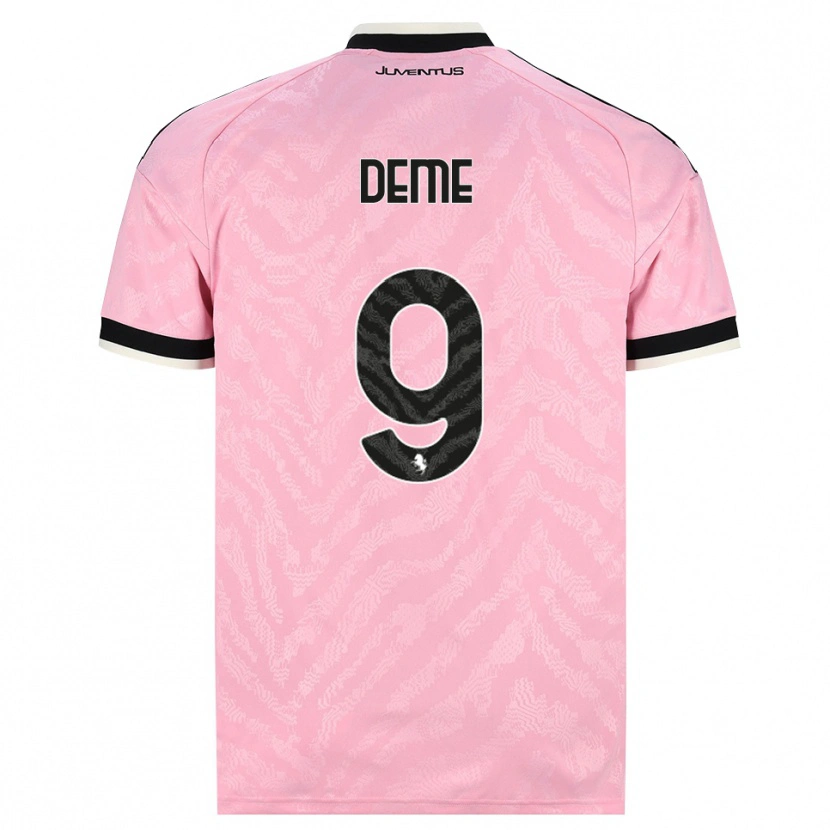 Danxen Mulher Camisola Serigne Deme #9 Preto Rosa Alternativa 2026/27 Camisa Brasil