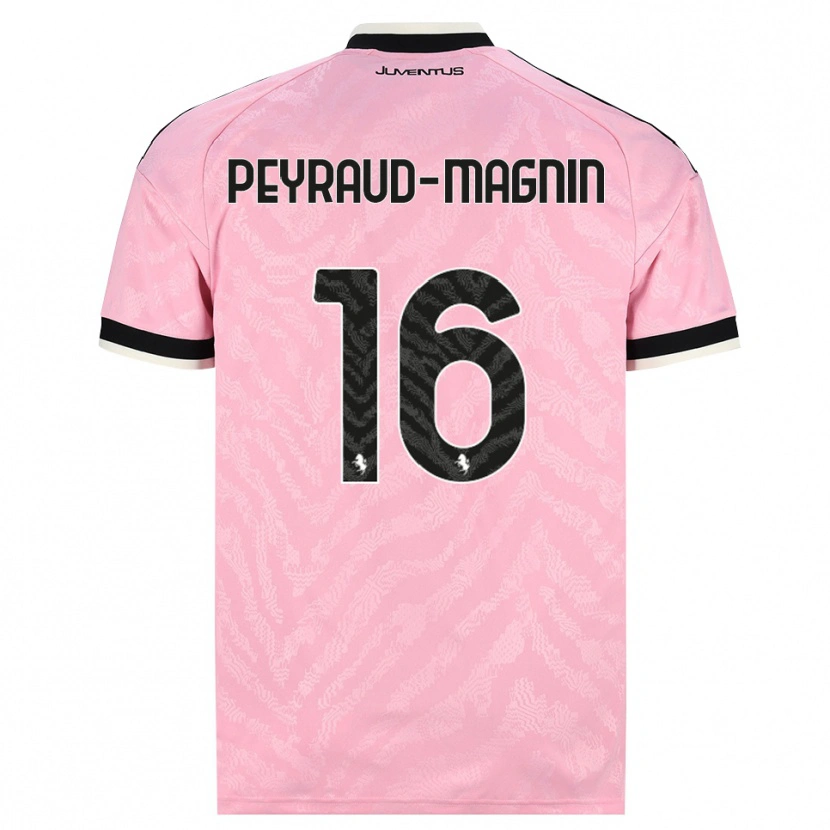 Danxen Mulher Camisola Pauline Peyraud-Magnin #16 Preto Rosa Alternativa 2026/27 Camisa Brasil