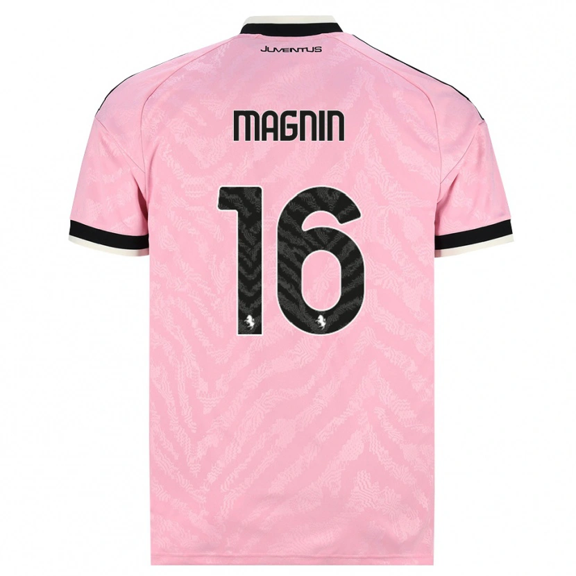 Danxen Mulher Camisola Pauline Peyraud-Magnin #16 Preto Rosa Alternativa 2026/27 Camisa Brasil