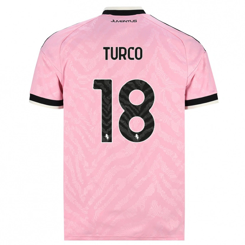 Danxen Mulher Camisola Nicolo Turco #18 Preto Rosa Alternativa 2026/27 Camisa Brasil