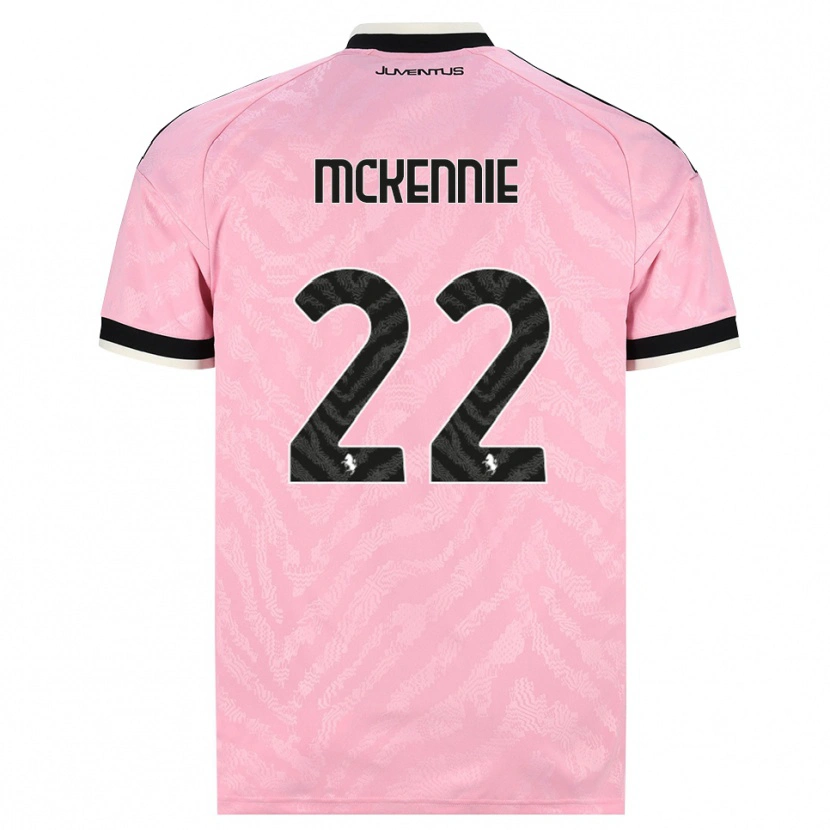 Danxen Mulher Camisola Weston Mckennie #22 Preto Rosa Alternativa 2026/27 Camisa Brasil