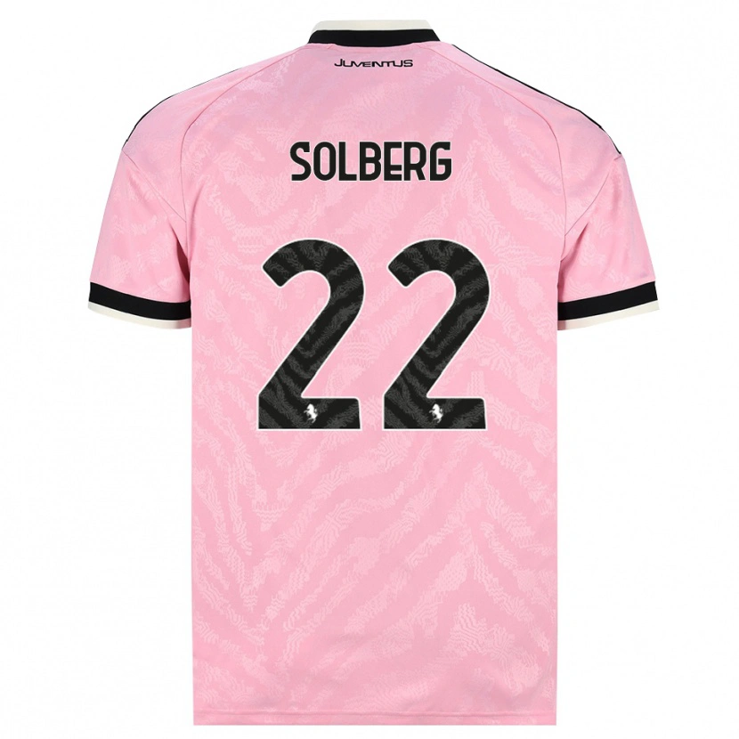 Danxen Mulher Camisola Elias Solberg #22 Preto Rosa Alternativa 2026/27 Camisa Brasil