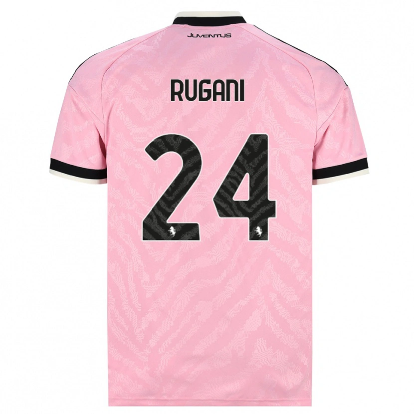 Danxen Mulher Camisola Daniele Rugani #24 Preto Rosa Alternativa 2026/27 Camisa Brasil