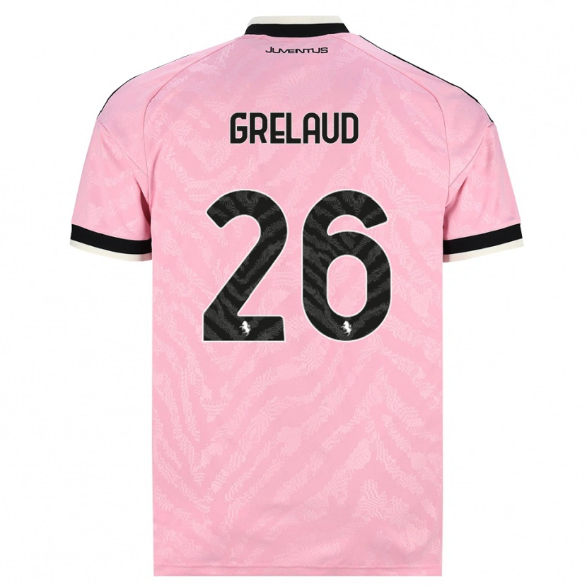 Danxen Mulher Camisola Josue Grelaud #26 Preto Rosa Alternativa 2026/27 Camisa Brasil