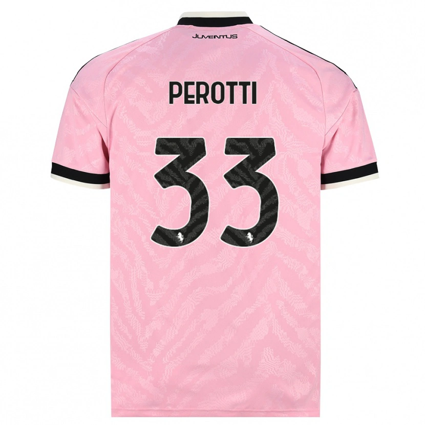 Danxen Mulher Camisola Clemente Perotti #33 Preto Rosa Alternativa 2026/27 Camisa Brasil
