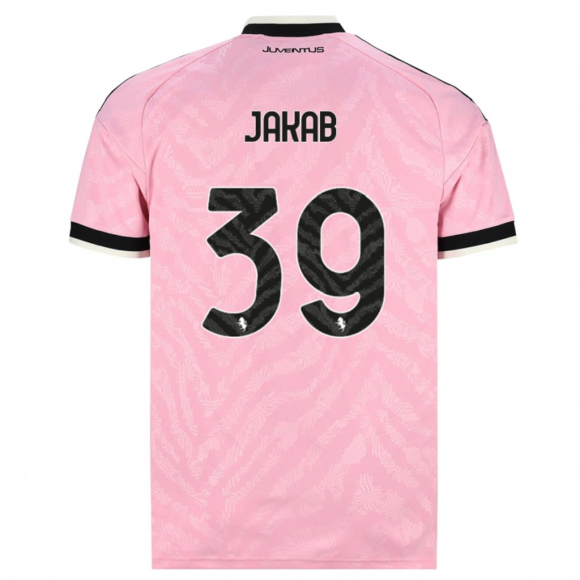 Danxen Mulher Camisola Mátyás Jakab #39 Preto Rosa Alternativa 2026/27 Camisa Brasil