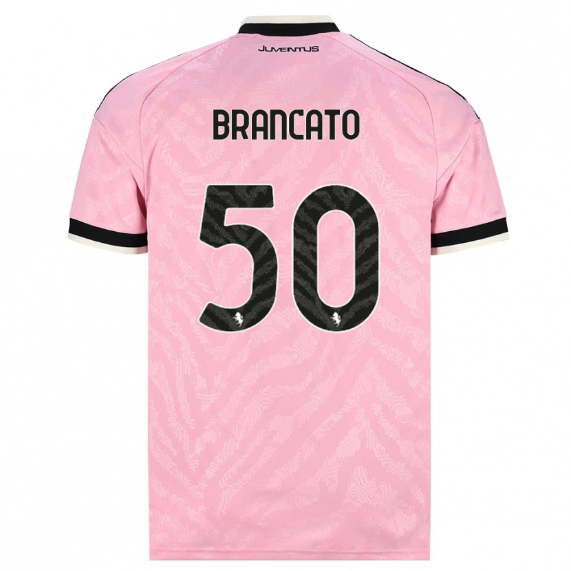 Danxen Mulher Camisola Alessandro Brancato #50 Preto Rosa Alternativa 2026/27 Camisa Brasil