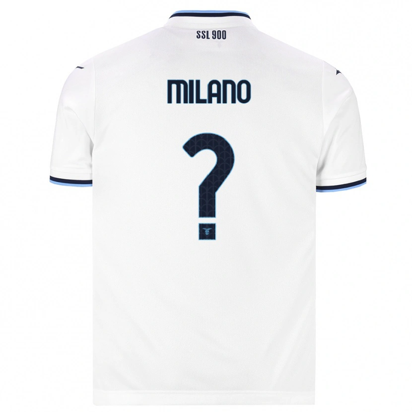 Danxen Mulher Camisola Alessandro Milano #0 Branco Azul Marinho Alternativa 2026/27 Camisa Brasil