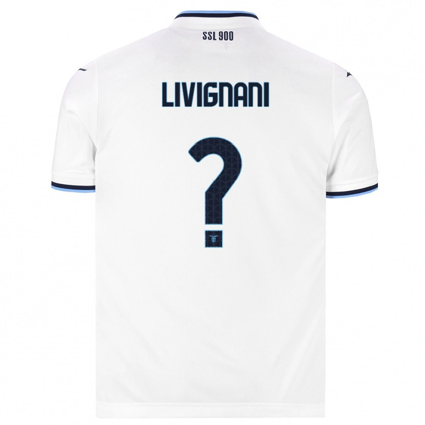 Danxen Mulher Camisola Gioia Livignani #0 Branco Azul Marinho Alternativa 2026/27 Camisa Brasil