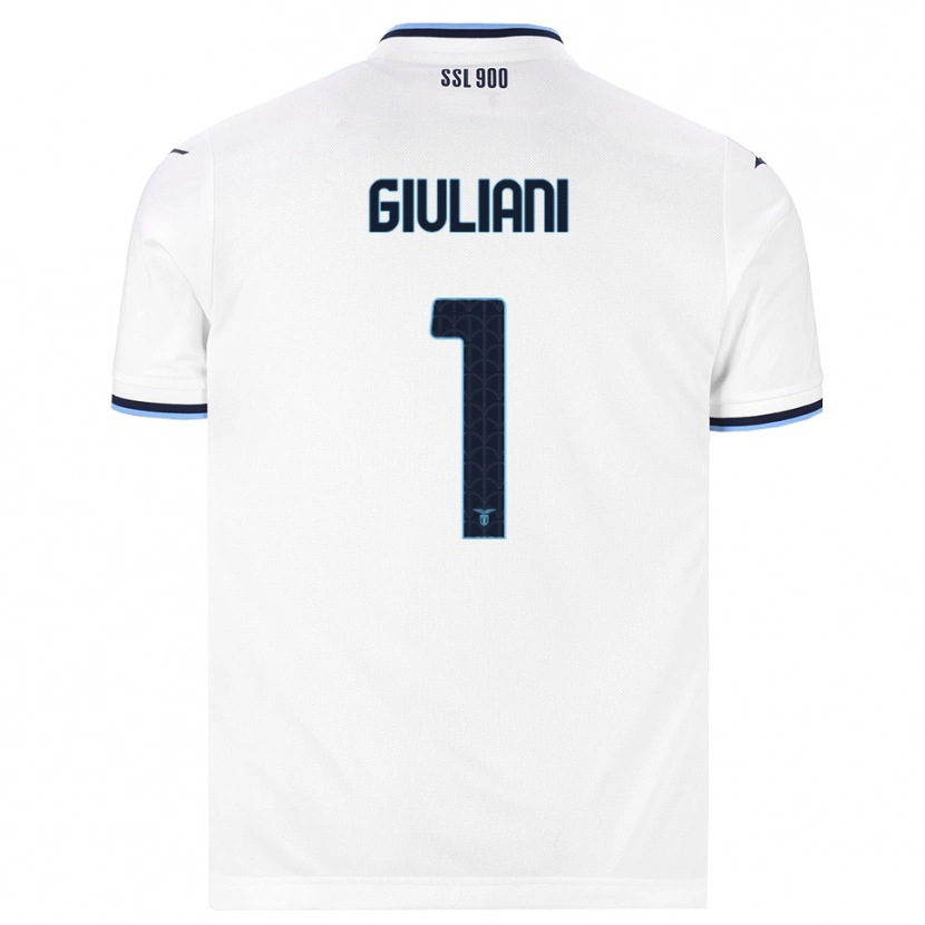 Danxen Mulher Camisola Alessio Giuliani #1 Branco Azul Marinho Alternativa 2026/27 Camisa Brasil