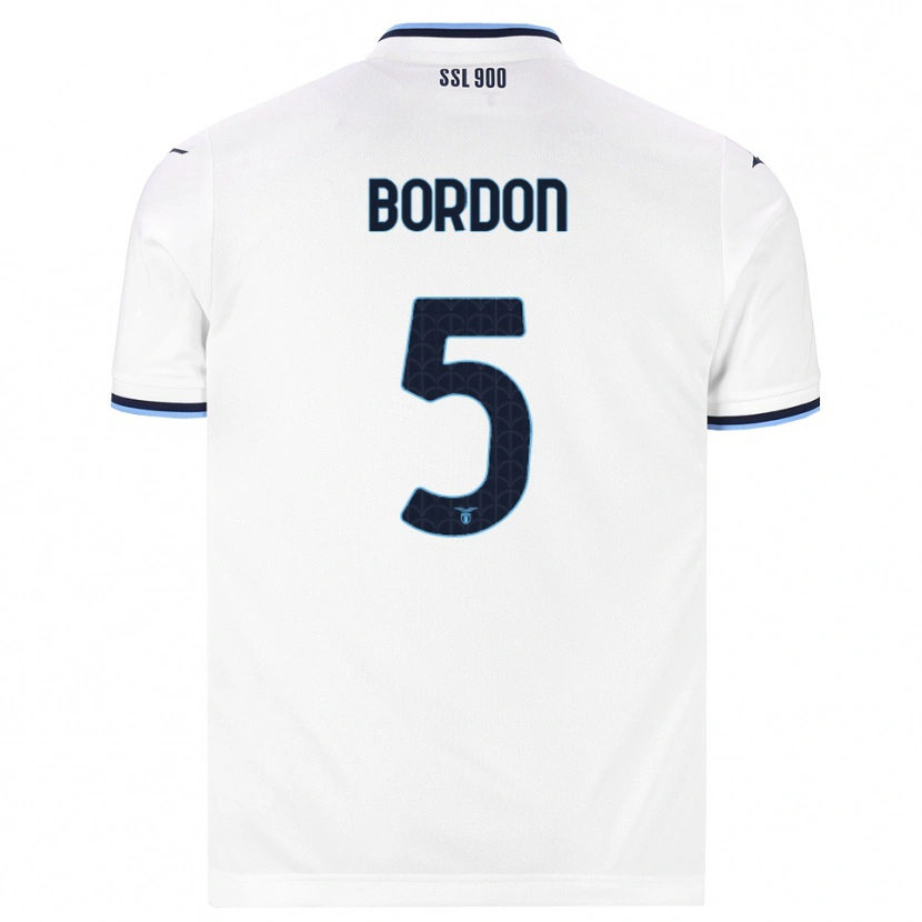 Danxen Mulher Camisola Ricardo Bordon #5 Branco Azul Marinho Alternativa 2026/27 Camisa Brasil