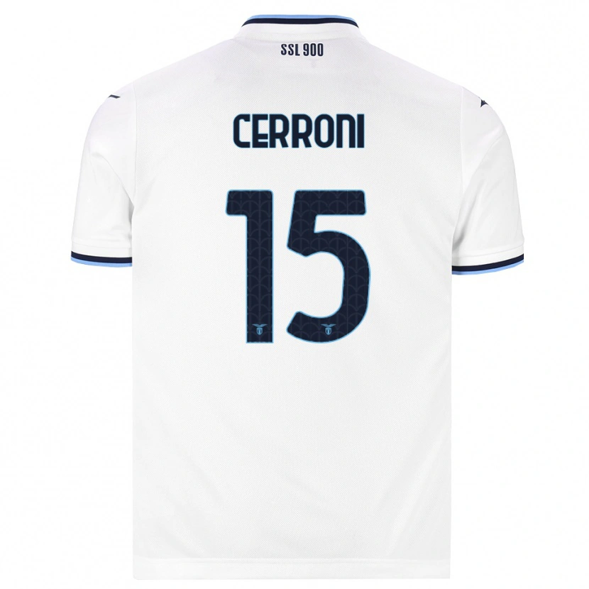 Danxen Mulher Camisola Leonardo Cerroni #15 Branco Azul Marinho Alternativa 2026/27 Camisa Brasil