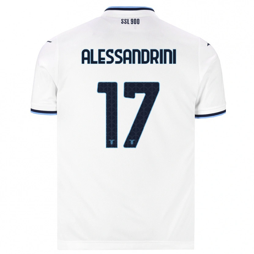 Danxen Mulher Camisola Fabrizio Alessandrini #17 Branco Azul Marinho Alternativa 2026/27 Camisa Brasil