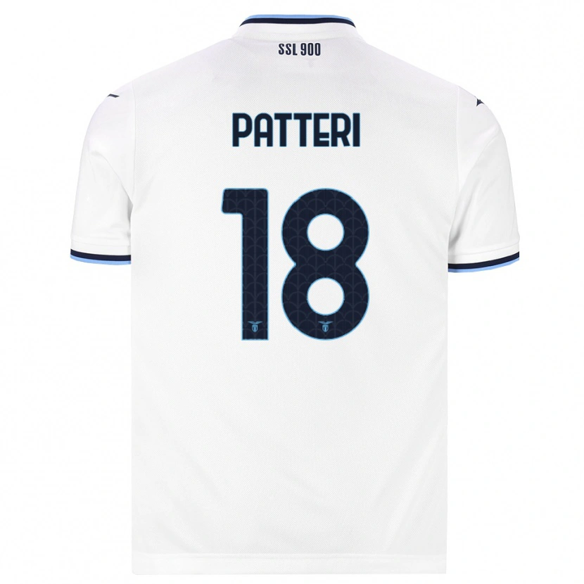 Danxen Mulher Camisola Yari Patteri #18 Branco Azul Marinho Alternativa 2026/27 Camisa Brasil