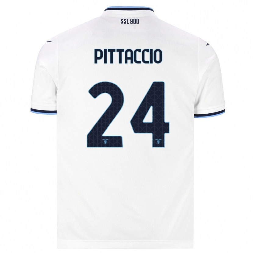 Danxen Mulher Camisola Francesca Pittaccio #24 Branco Azul Marinho Alternativa 2026/27 Camisa Brasil
