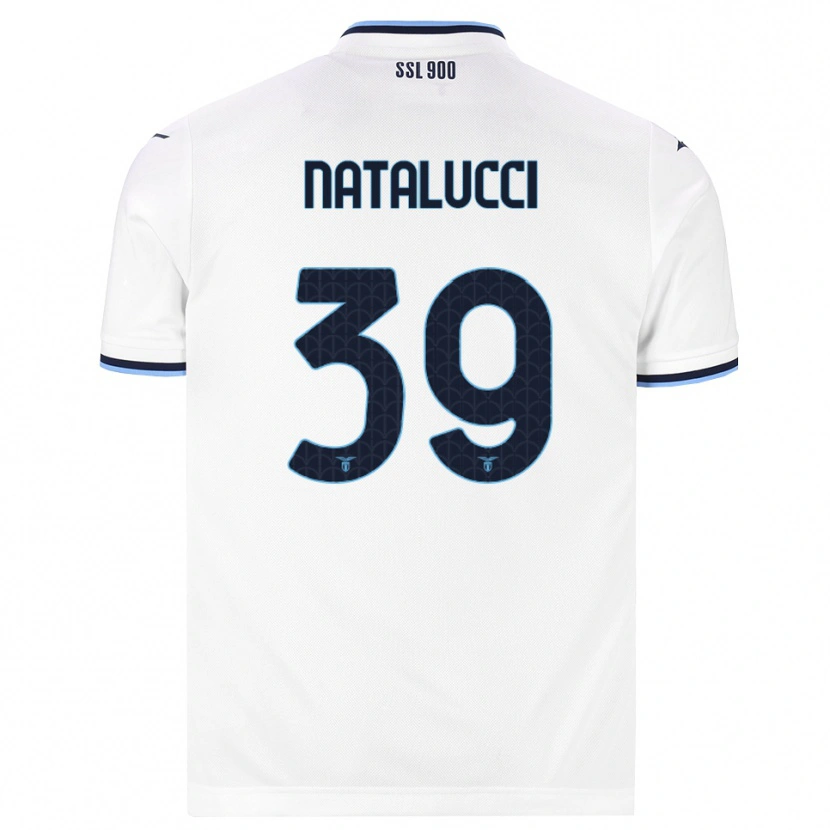 Danxen Mulher Camisola Serena Natalucci #39 Branco Azul Marinho Alternativa 2026/27 Camisa Brasil