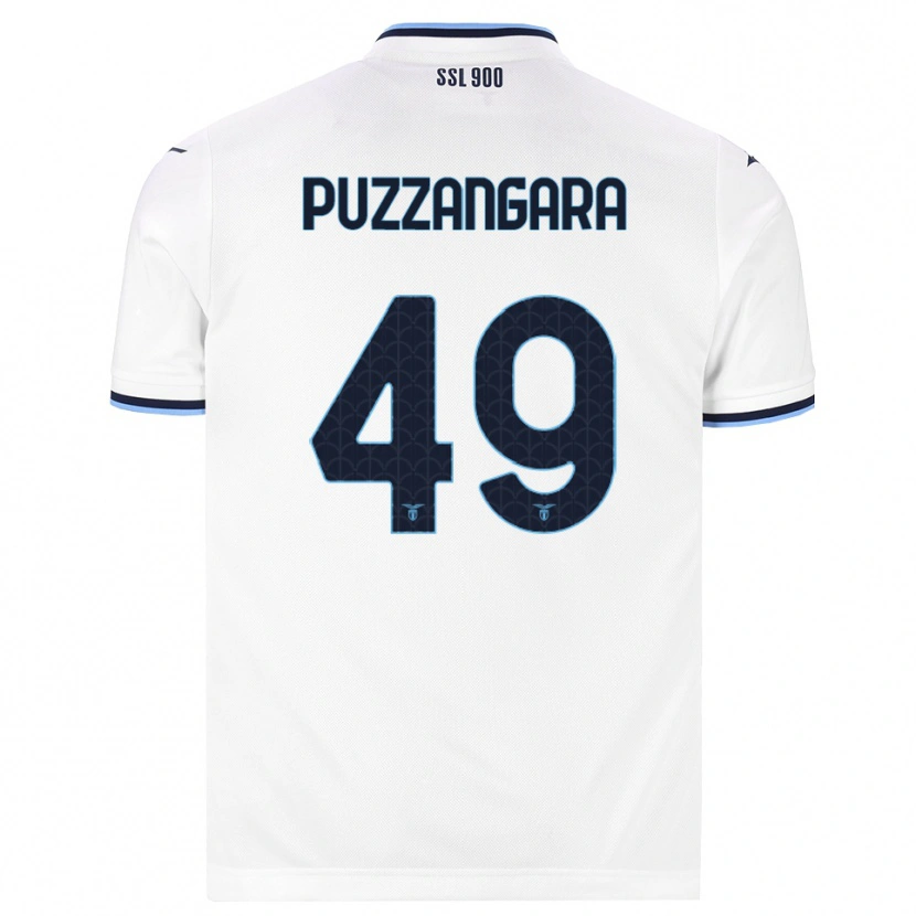 Danxen Mulher Camisola Angelo Antonio Puzzangara #49 Branco Azul Marinho Alternativa 2026/27 Camisa Brasil