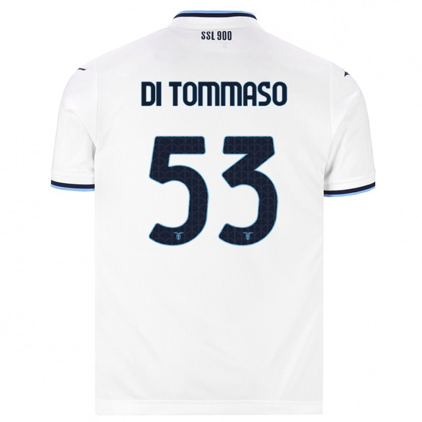 Danxen Mulher Camisola Leonardo Di Tommaso #53 Branco Azul Marinho Alternativa 2026/27 Camisa Brasil