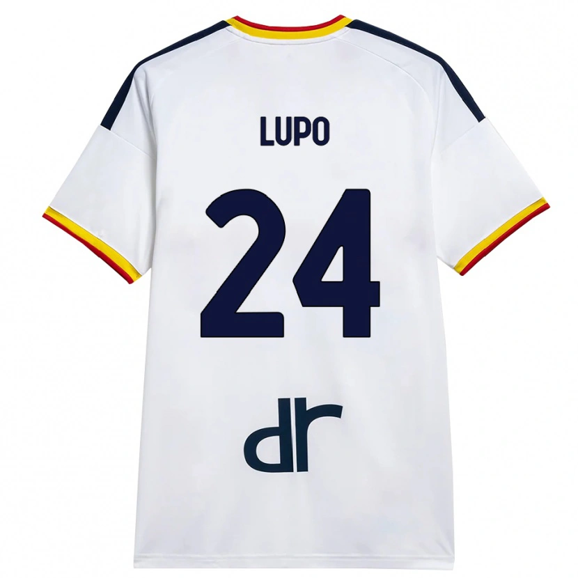 Danxen Mulher Camisola Christian Lupo #24 Branco Amarelo Vermelho Alternativa 2026/27 Camisa Brasil