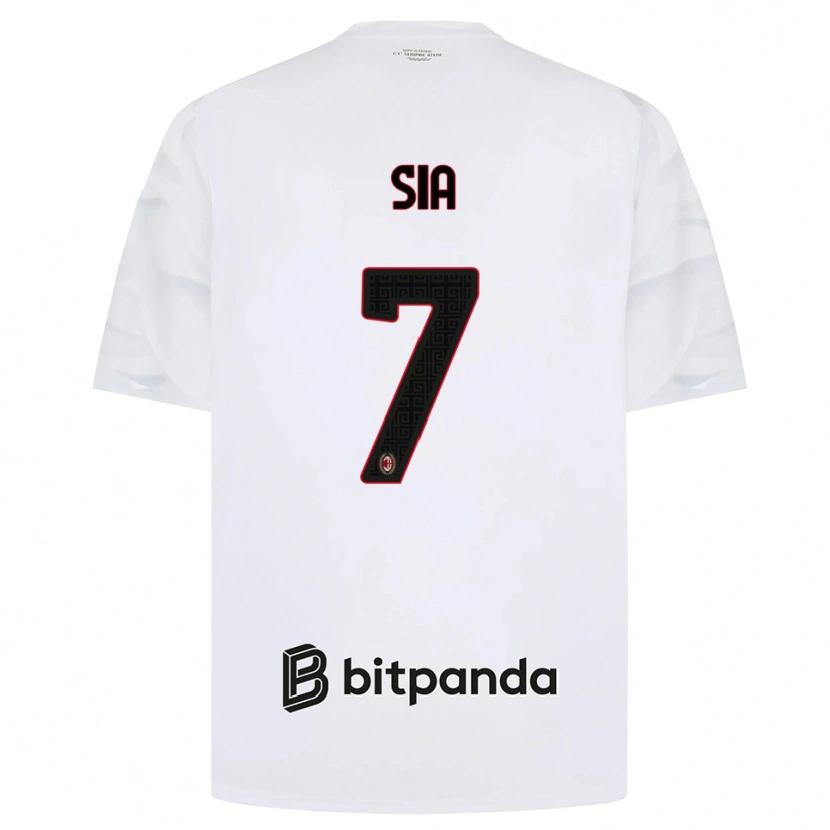 Danxen Mulher Camisola Diego Sia #7 Branco Vermelho Preto Alternativa 2026/27 Camisa Brasil