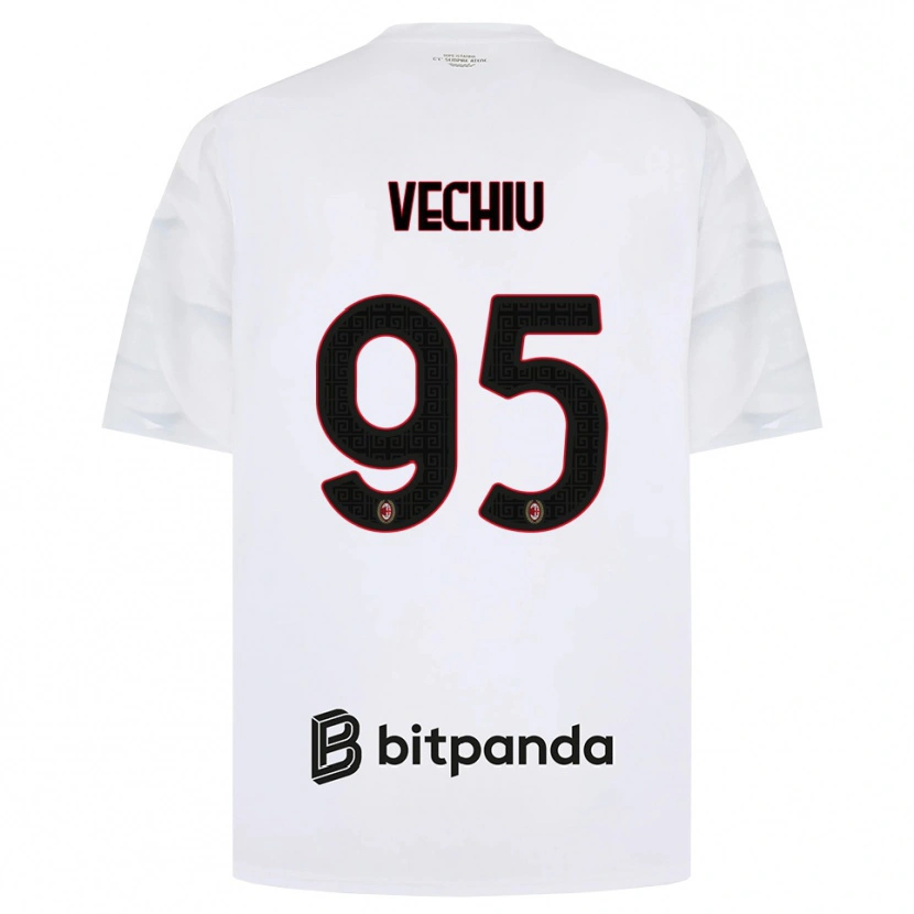 Danxen Mulher Camisola Christian Vechiu #95 Branco Vermelho Preto Alternativa 2026/27 Camisa Brasil