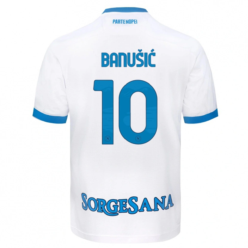 Danxen Mulher Camisola Marija Maredinho Banušić #10 Azul Celeste Branco Alternativa 2026/27 Camisa Brasil