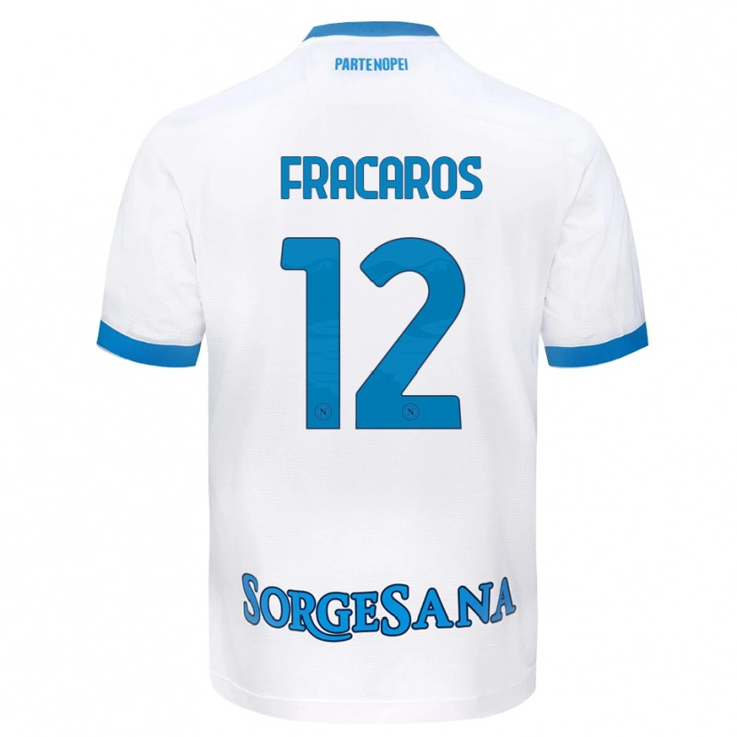 Danxen Mulher Camisola Caterina Fracaros #12 Azul Celeste Branco Alternativa 2026/27 Camisa Brasil