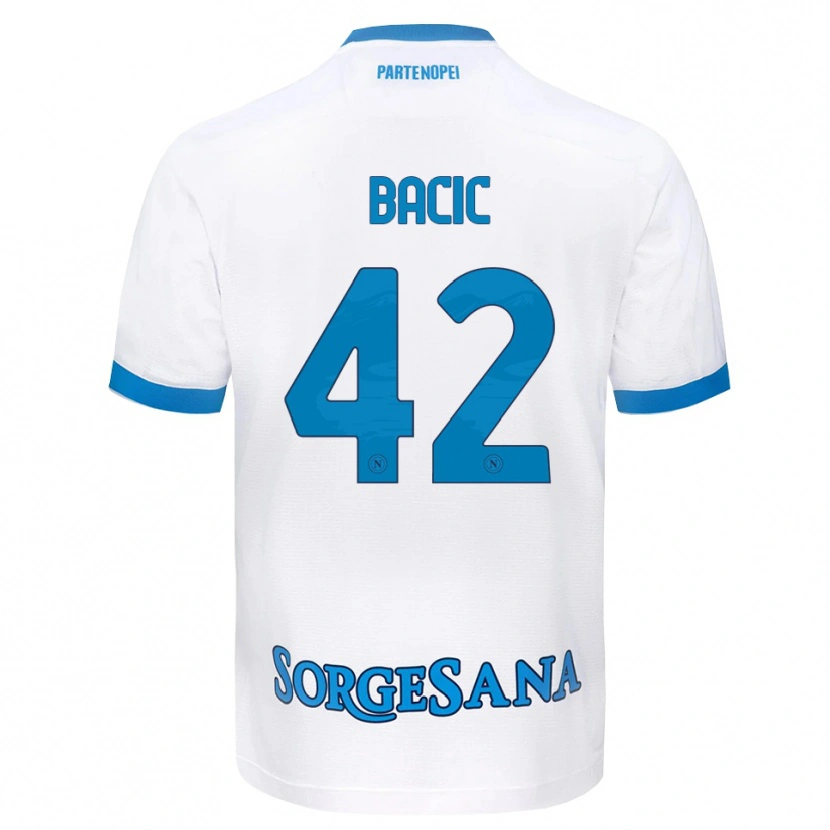 Danxen Mulher Camisola Doris Bačić #42 Azul Celeste Branco Alternativa 2026/27 Camisa Brasil