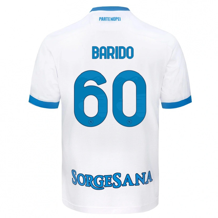 Danxen Mulher Camisola Francisco Baridó #60 Azul Celeste Branco Alternativa 2026/27 Camisa Brasil